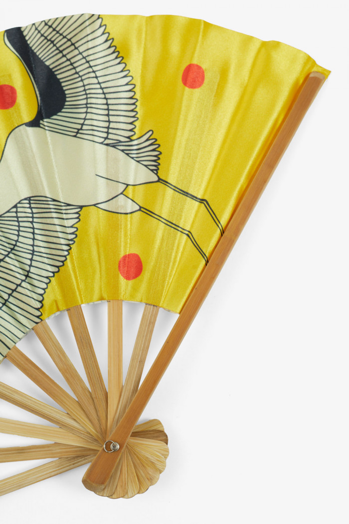 Handfan - Flying Stork