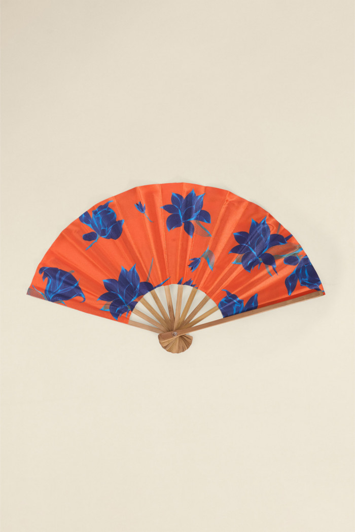 Handfan - Lily Pattern