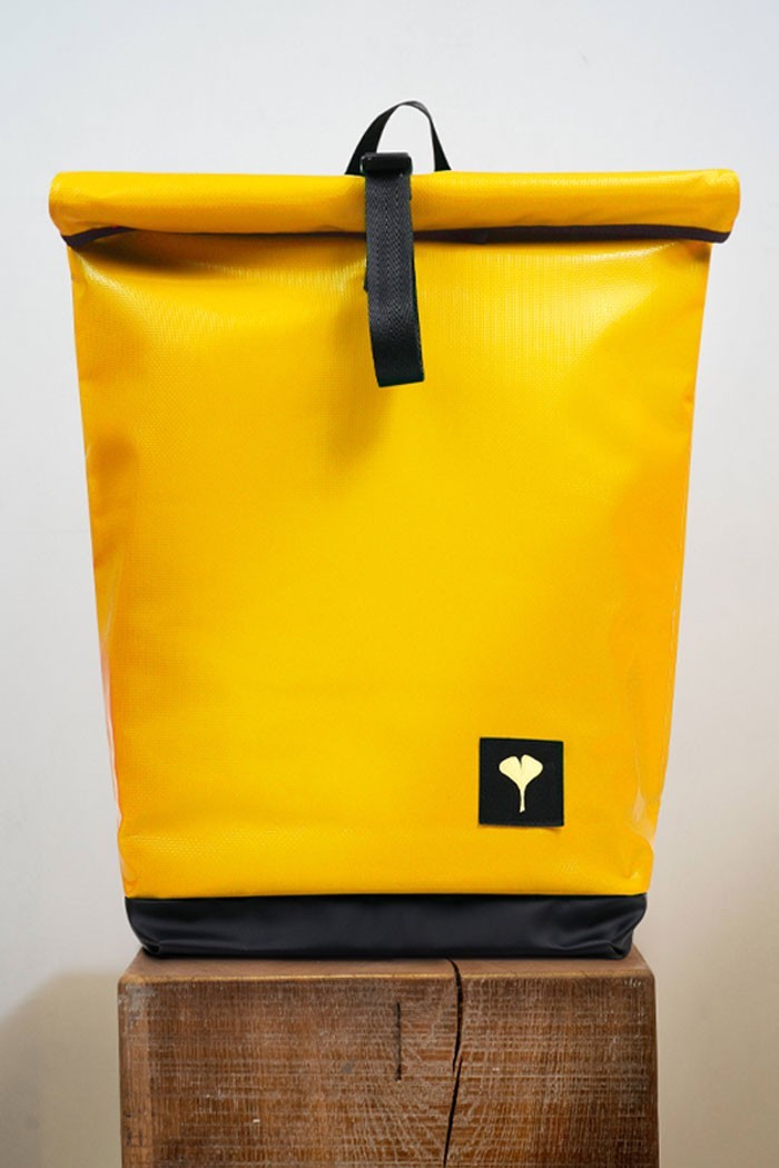 Rolltop Backpack Yellow