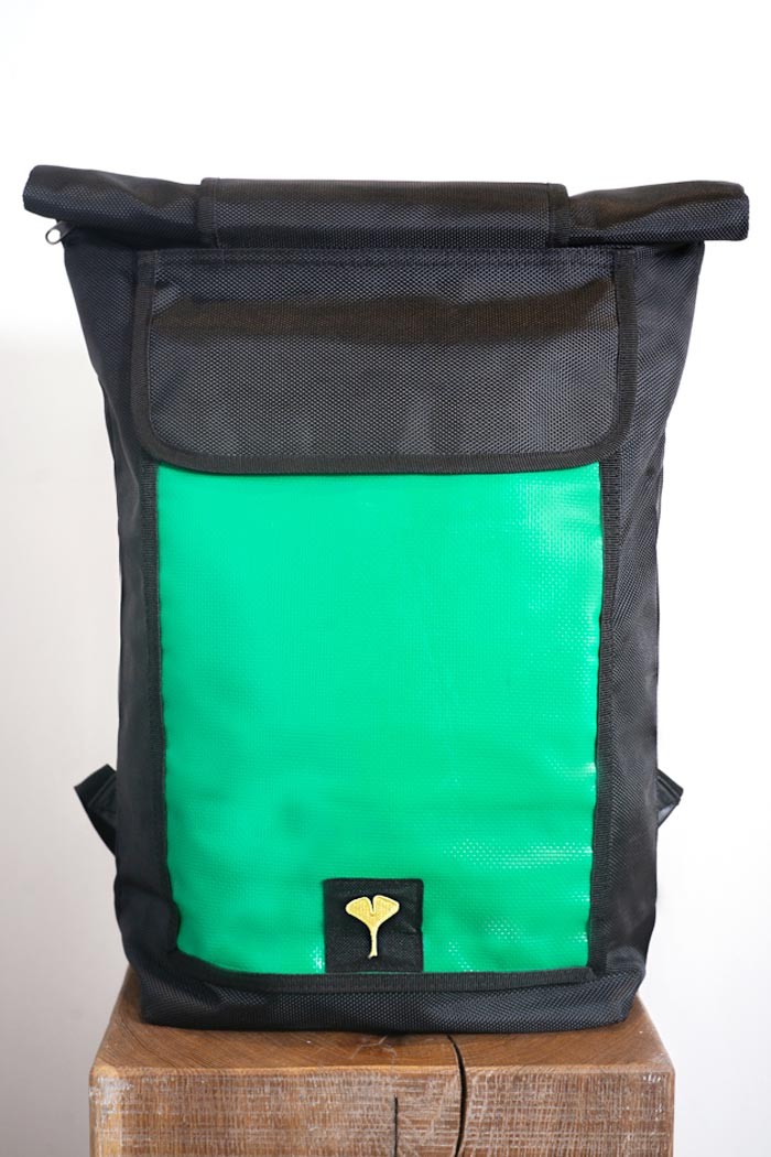 Small Rolltop Backpack Vert